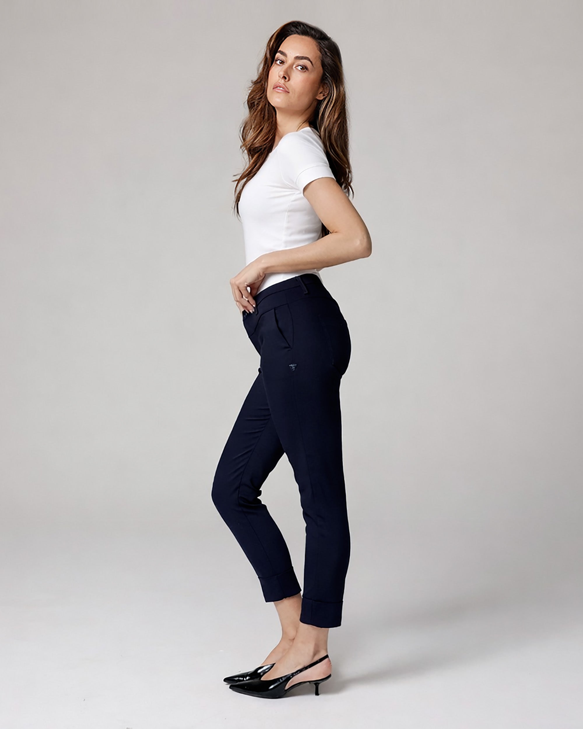 Navy Chinos | The Lola Secondary image