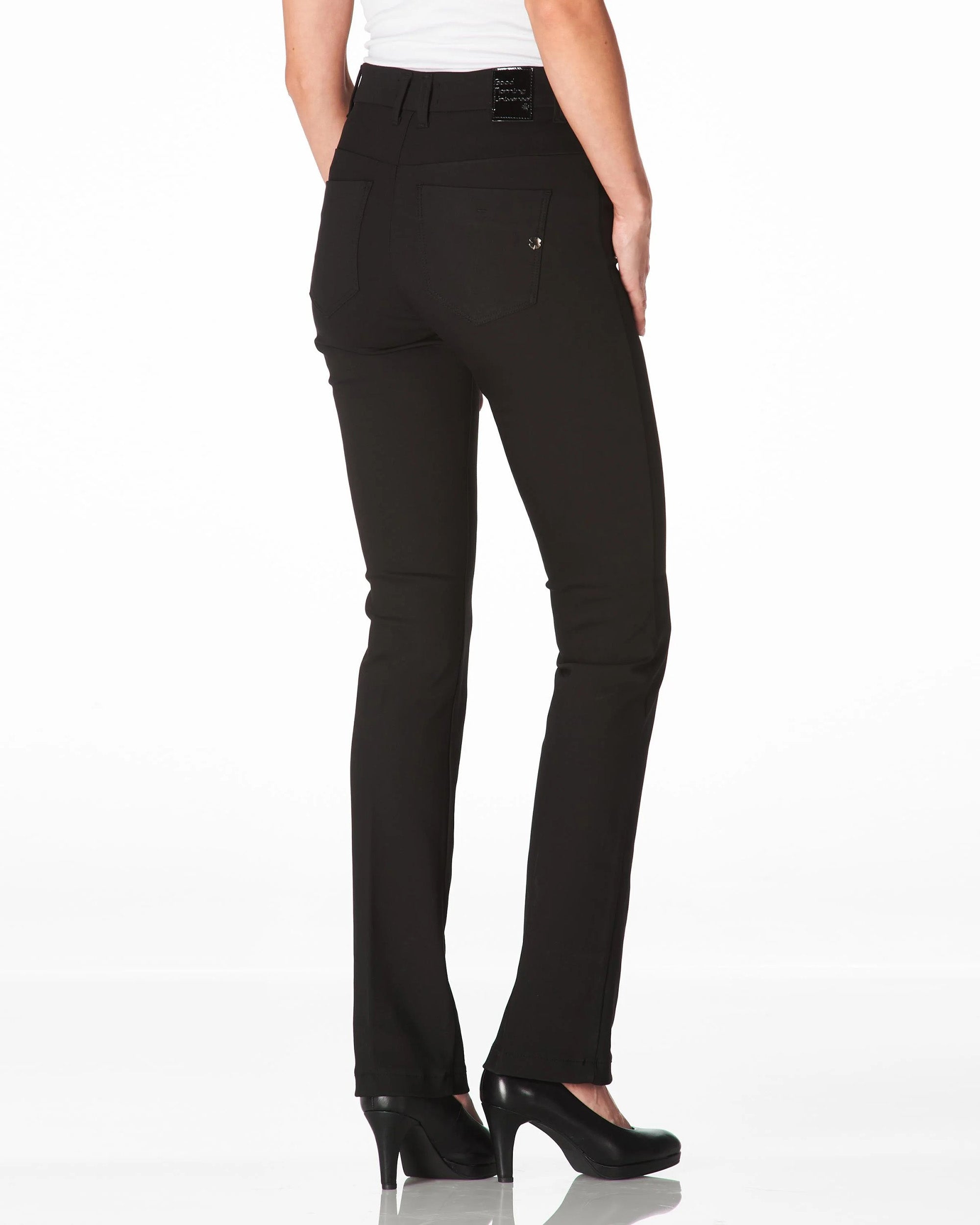 Black Bootcut Trousers | The Venezia