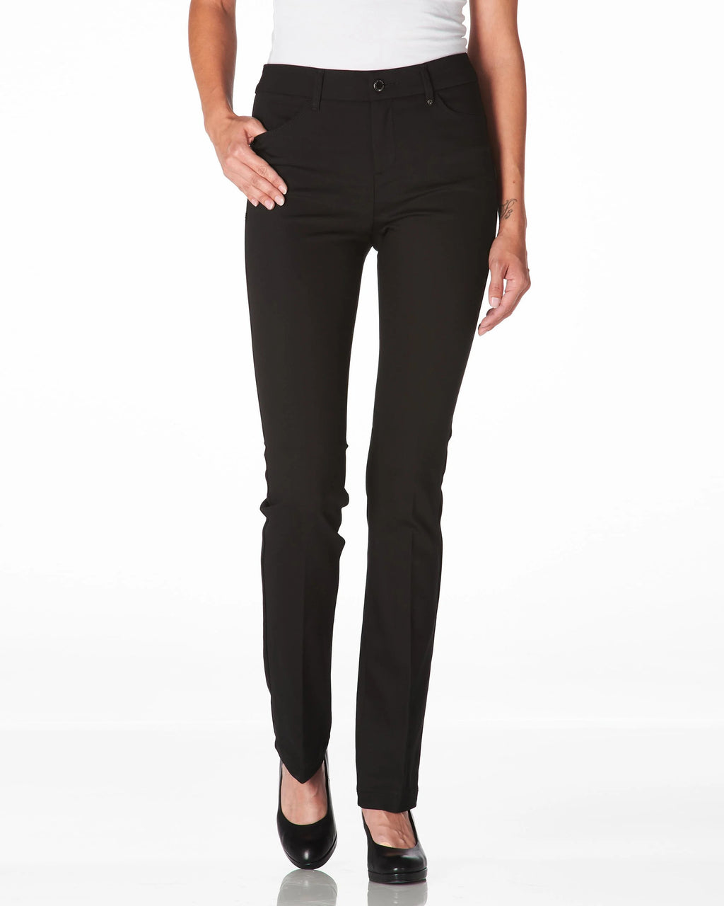 Black Bootcut Trousers | The Venezia