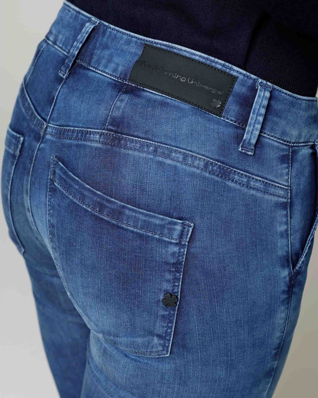 Soft Vintage Blue Skinny Jeans | The Nicky