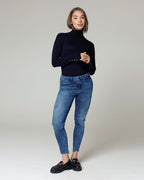 Soft Vintage Blue Skinny Jeans | The Nicky