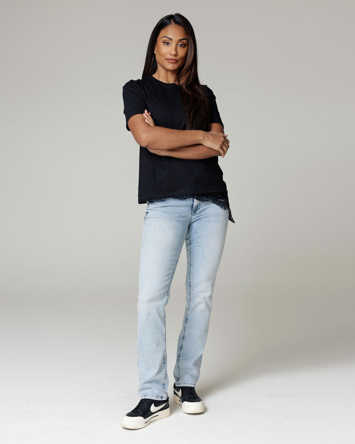 Superlight Vintage Skinny Jeans, The Diamond STR, front view, second photo