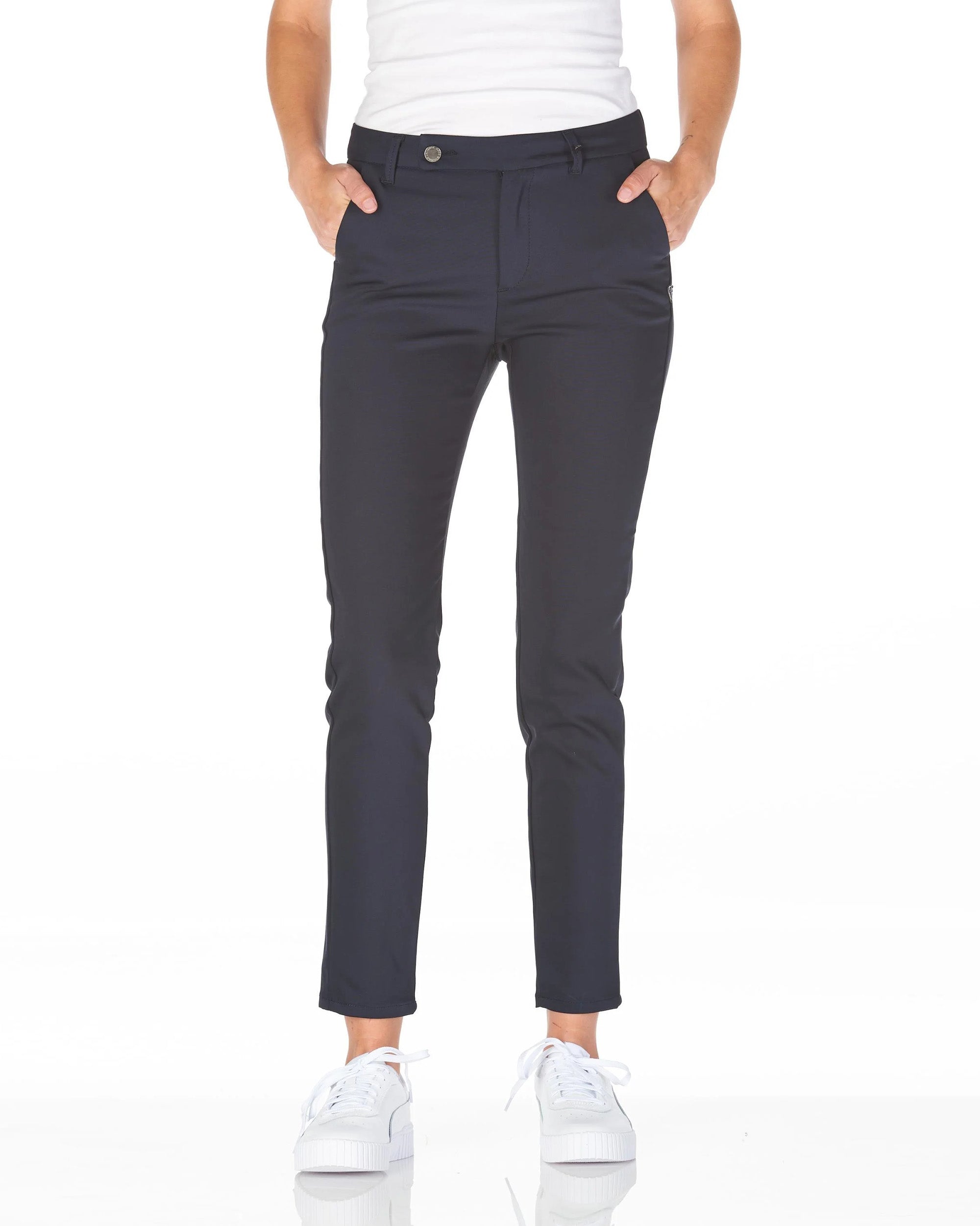 Navy Chinos | The Latina Main image