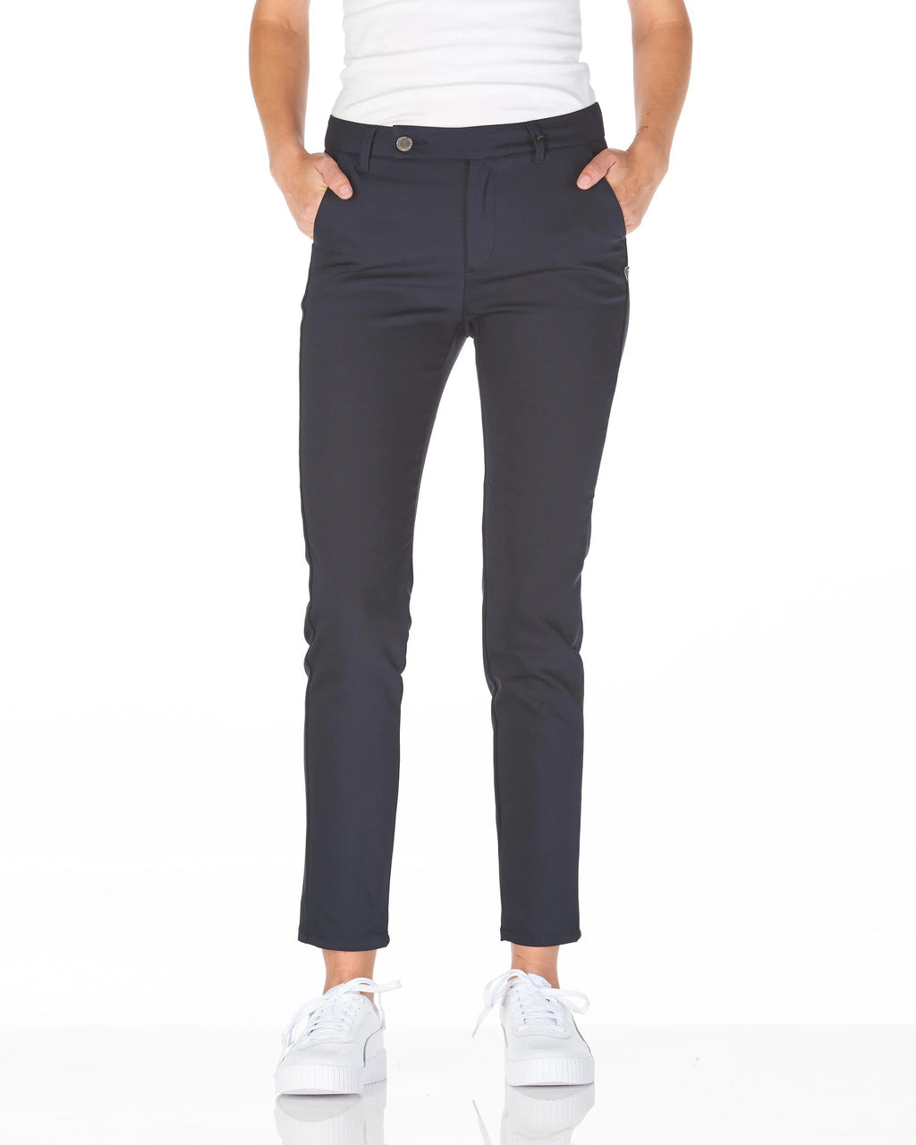 Navy Chinos | The Latina
