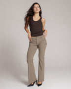 Stone Flare Trousers | The Dolce