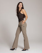 Stone Flare Trousers | The Dolce