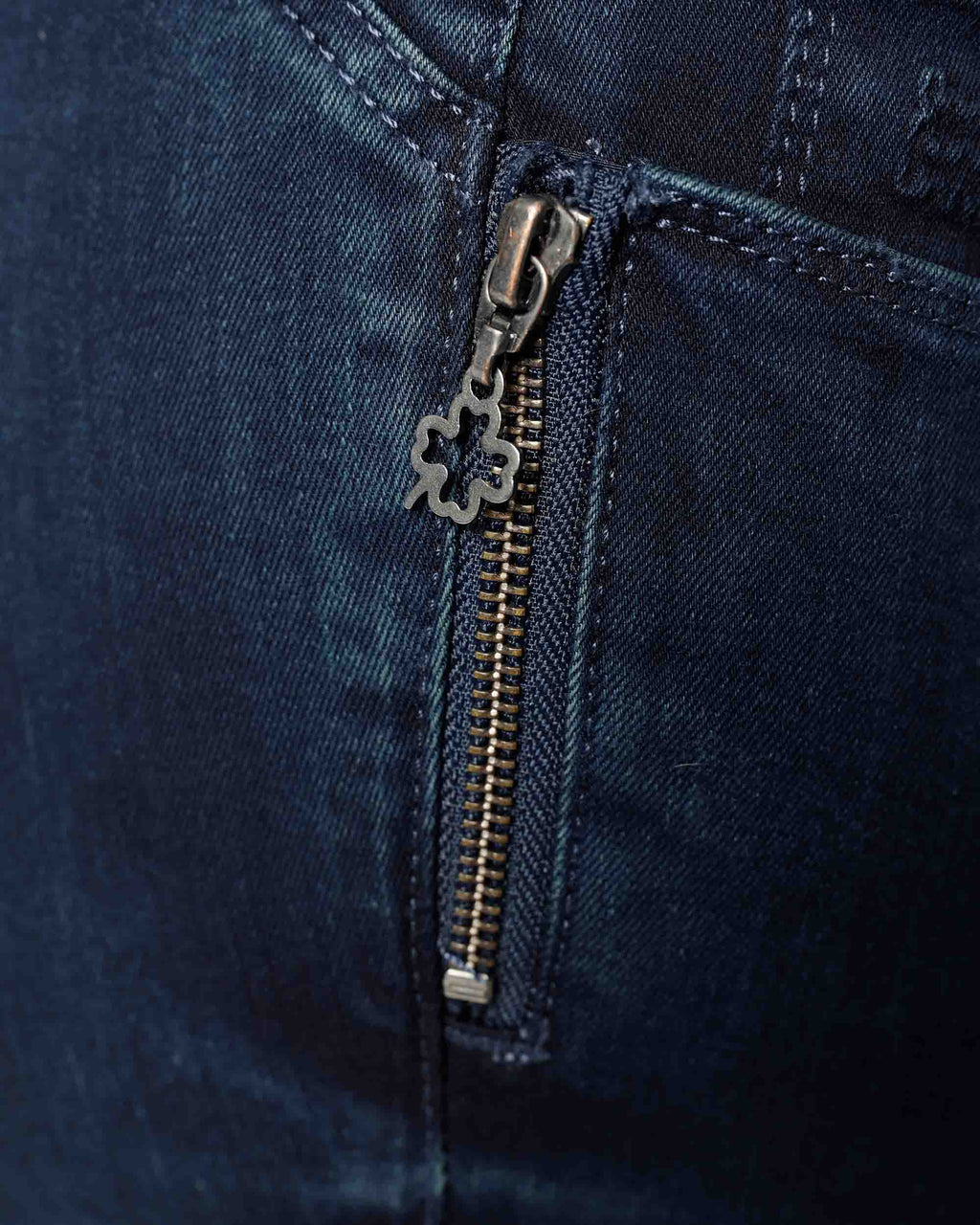 Blue-Black Overdyed Jeans | The Noemi