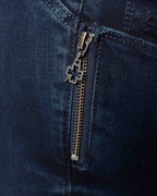 Blue-Black Overdyed Jeans | The Noemi