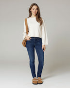 Dark Effect-Wash Jeans | The Verona