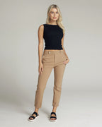 Champagne Chino Mid-Rise | The Verena