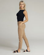 Champagne Chino Mid-Rise | The Verena