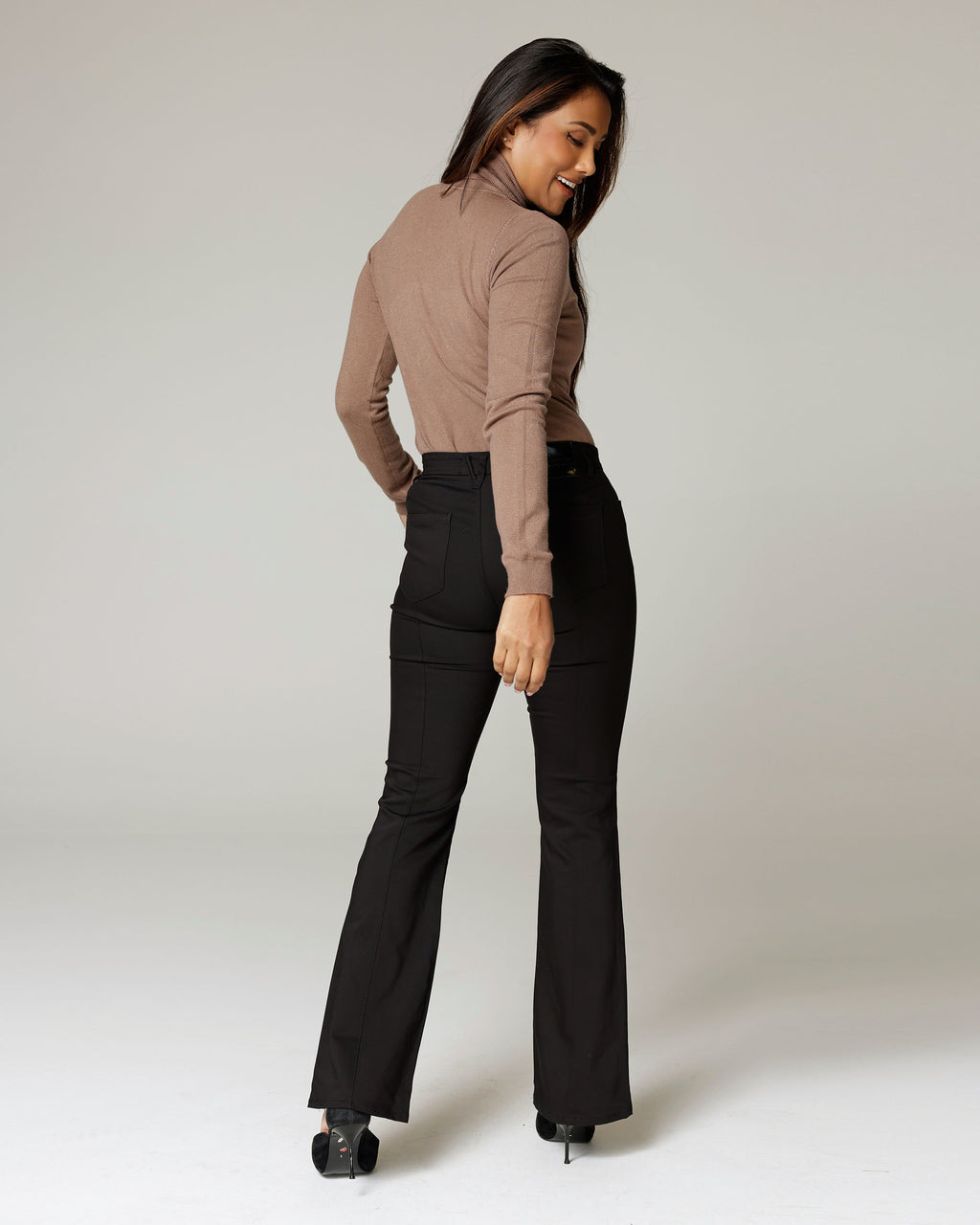 Black Tailored Trousers | The Donna