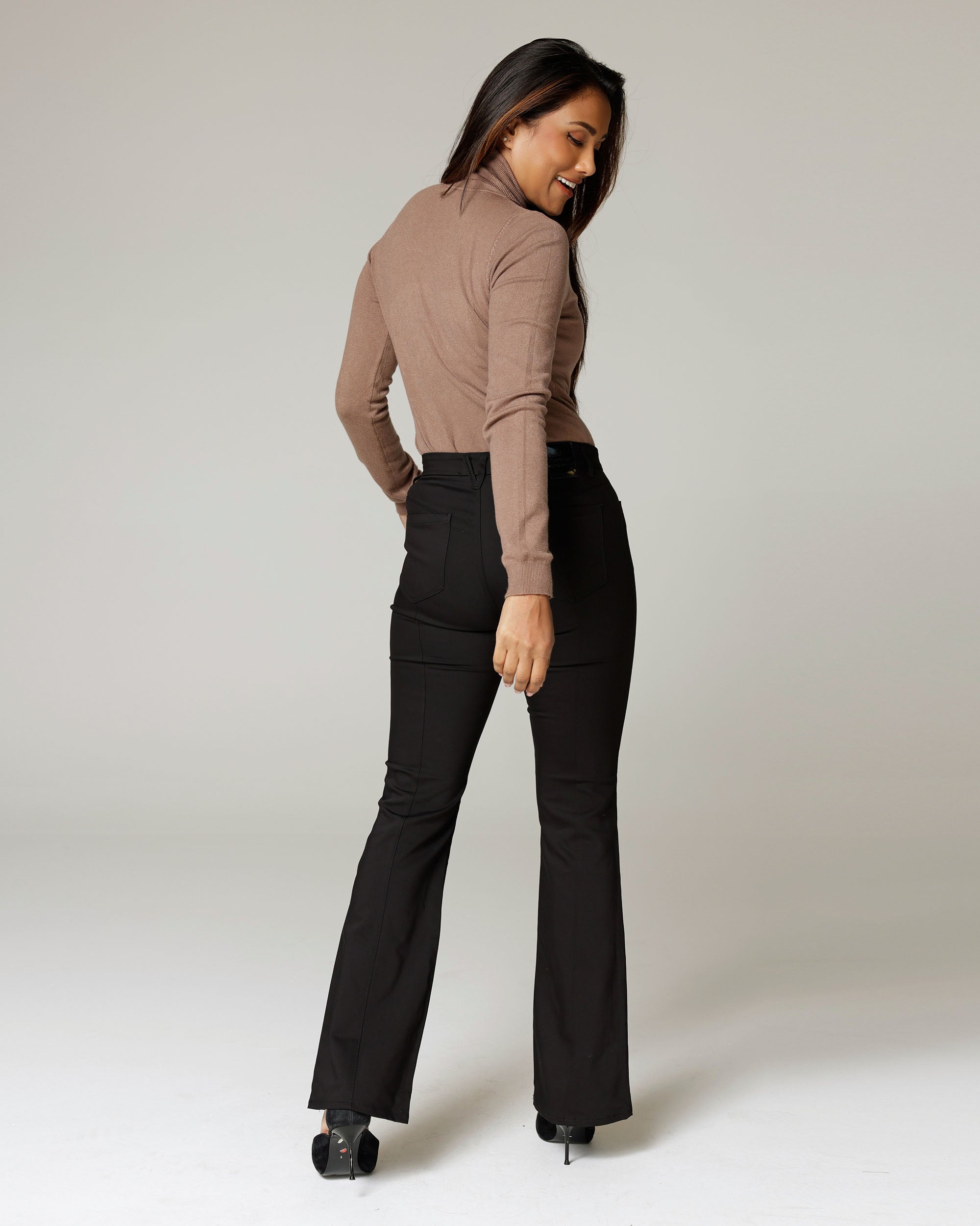 Black Tailored Trousers | The Donna
