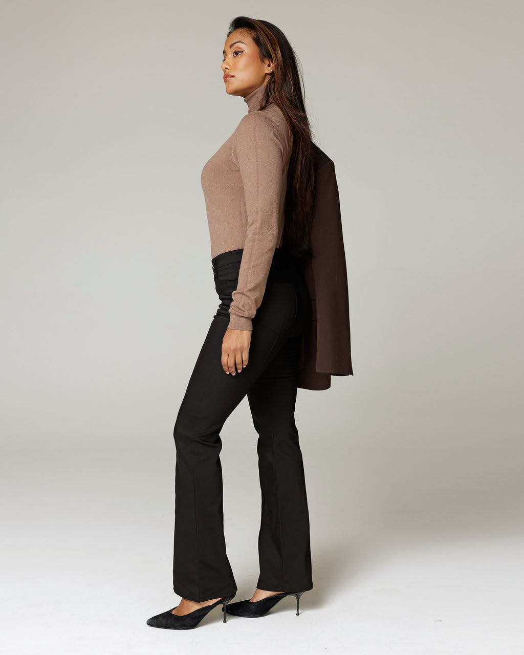 Black Tailored Trousers | The Donna