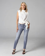 Grey Skinny Jeans | The Sandra