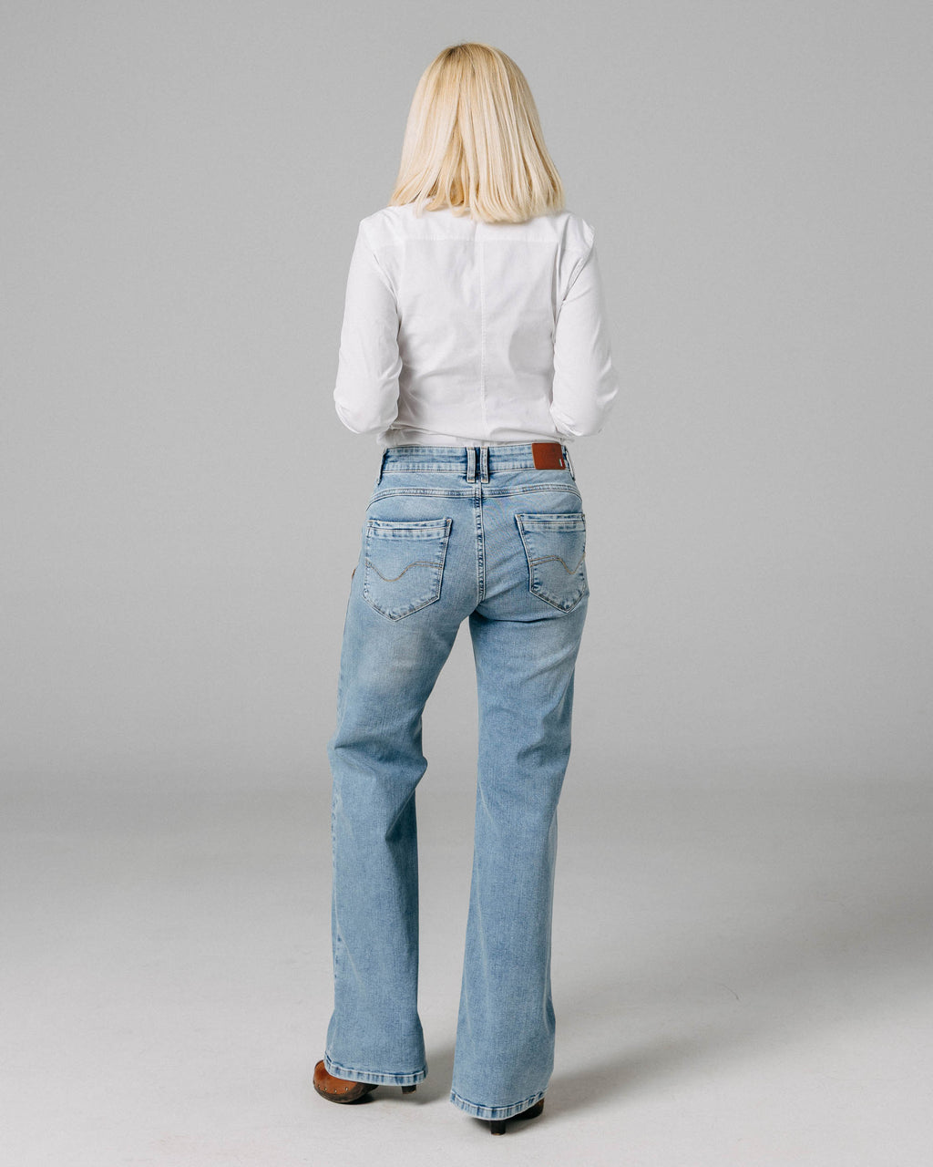 Vintage Blue Wide-Leg Jeans | The Lolita