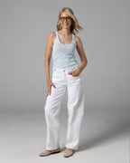 White Barrel Jeans | The Kristin