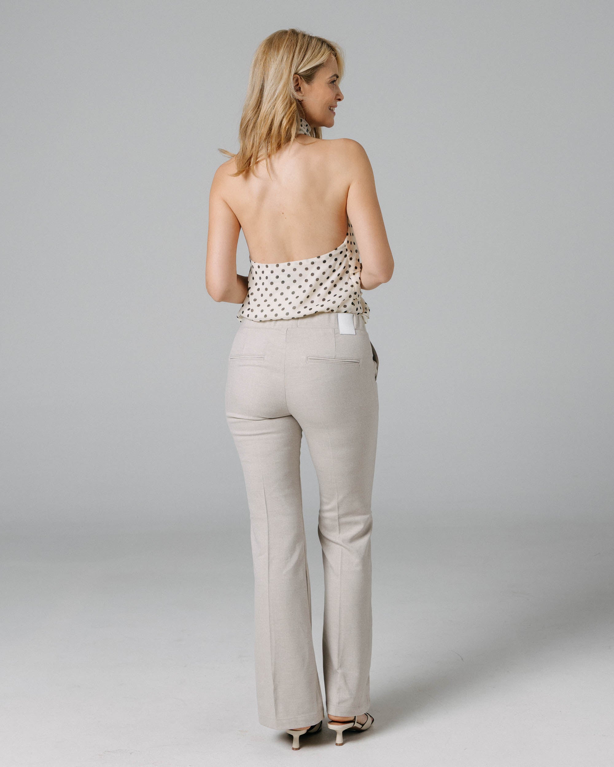 The Susa | Natural Tailored Chino Trousers