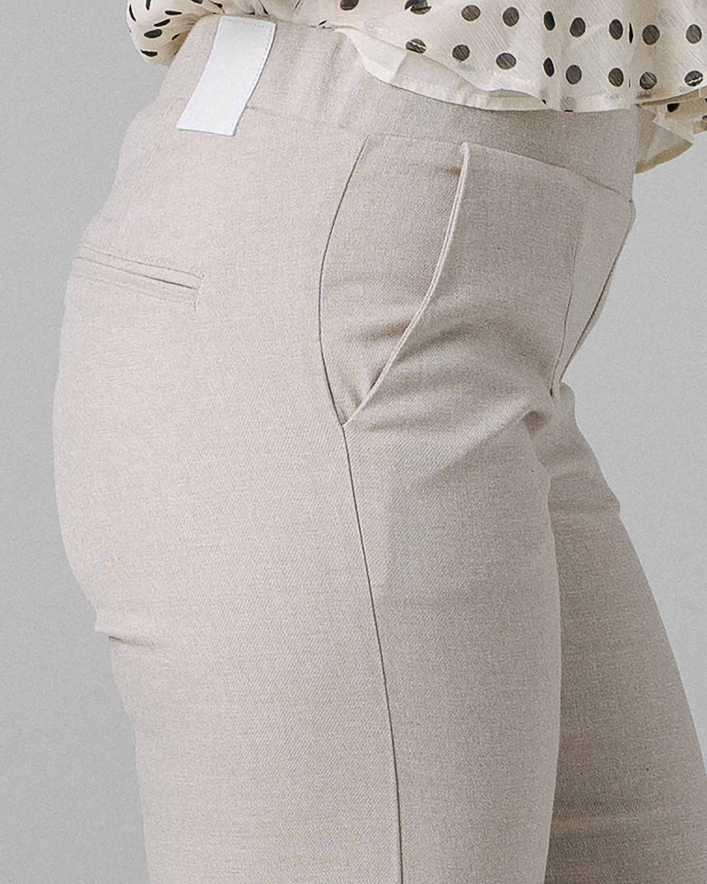 The Susa | Natural Tailored Chino Trousers
