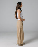 The Chiara | Fire Wood Barrel Trousers