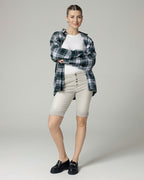 Grey Bermuda Shorts | The Lisa