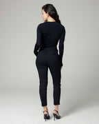 Black Slim-Tapered Chinos | The Lea