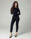 Black Slim-Tapered Chinos | The Lea