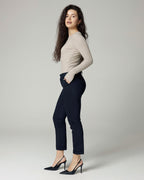 Navy Slim-Tapered Chinos | The Lea