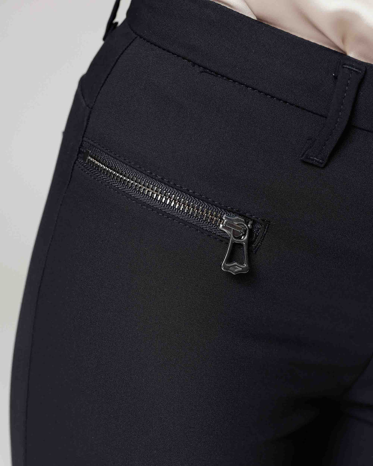 Black Skinny Trousers, The Elisa, close-up detail