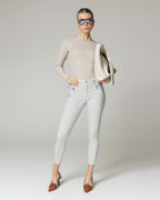Silver Skinny Trousers | The Elisa