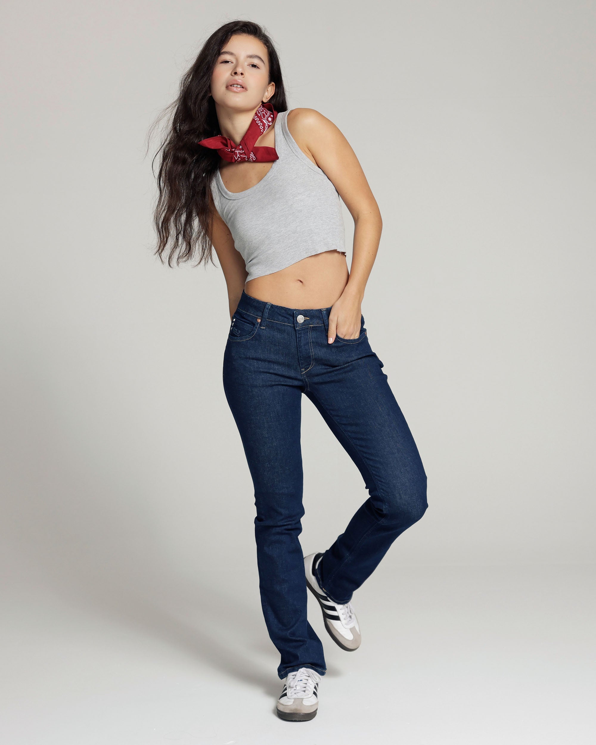 Dark Prewashed Straight Jeans | The Diamond Main image